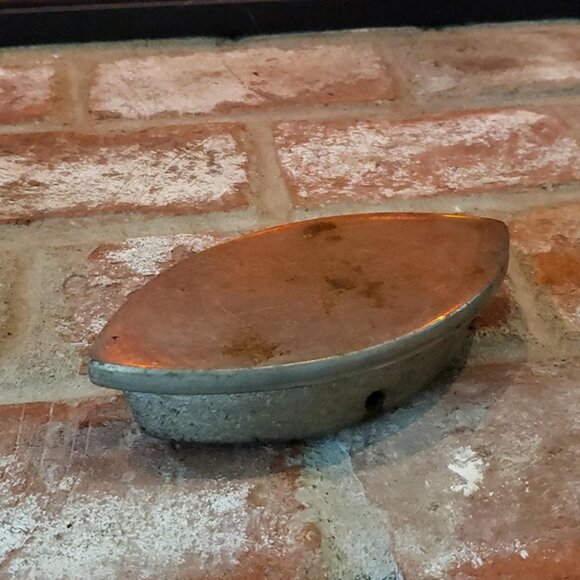 Antique iron doorstop cast iron Asbestos 72 B Iron - Picture 4 of 5